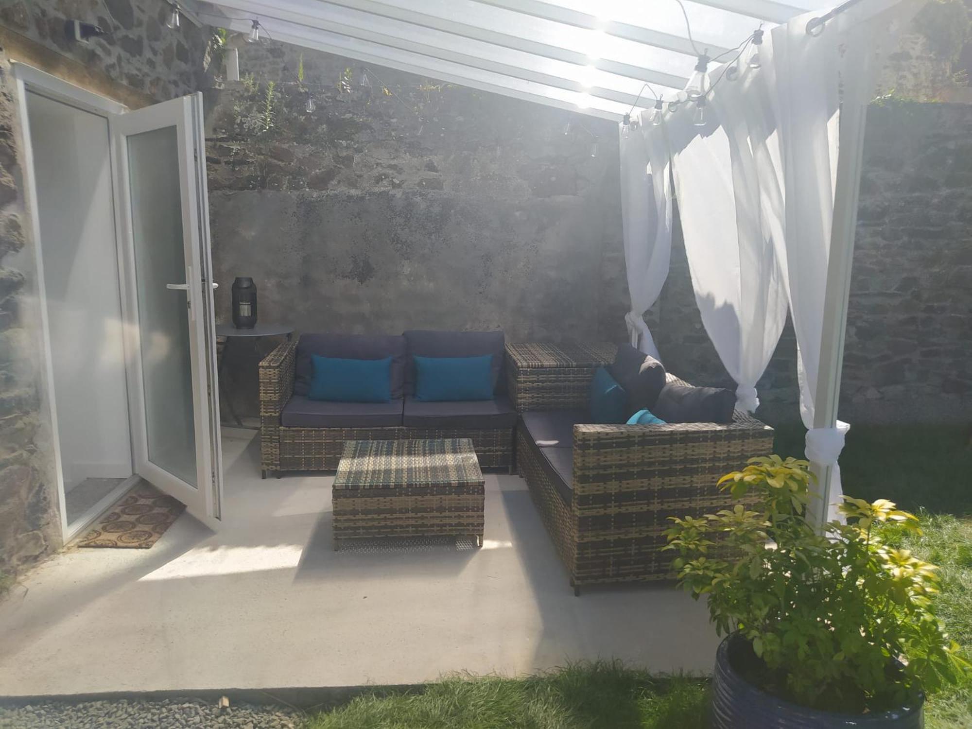 Maisonnette De Bord De Mer Étables Kültér fotó